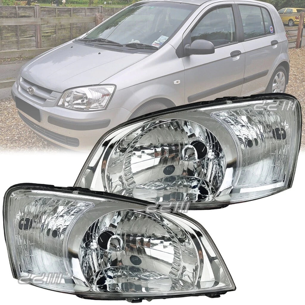 Left Right Head Lights for Hyundai Getz (TB) (2002-2005)