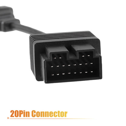 20-Pin Male to Female OBD2 Adapter Cable for Kia