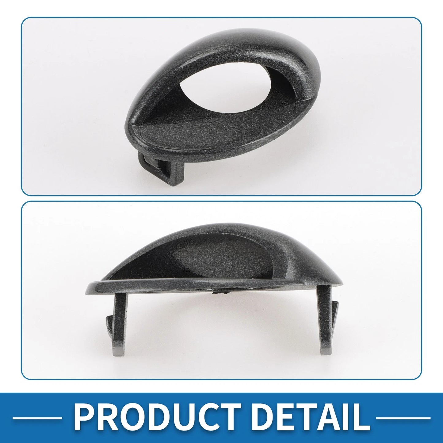 Bumper Headlight Washer Nozzle Cover for BMW M3 (2008-2013) Gray