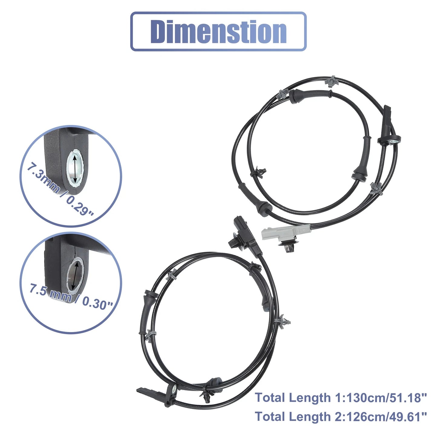 ABS Wheel Speed Sensor for Nissan (No. 47900ZX70A) (2003-2006)