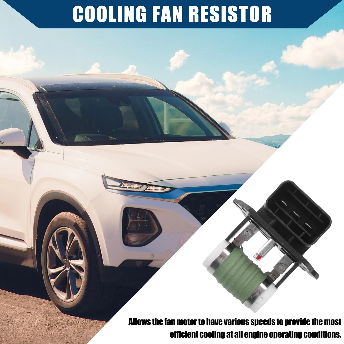 Radiator Fan Controller Resistor for Hyundai Accent (2012-2017)