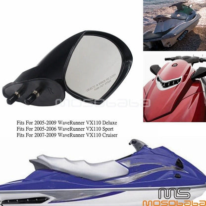 Right Rearview Mirror for Yamaha WaveRunner VX1100 Deluxe/Sport/Cruise (2002-2008)