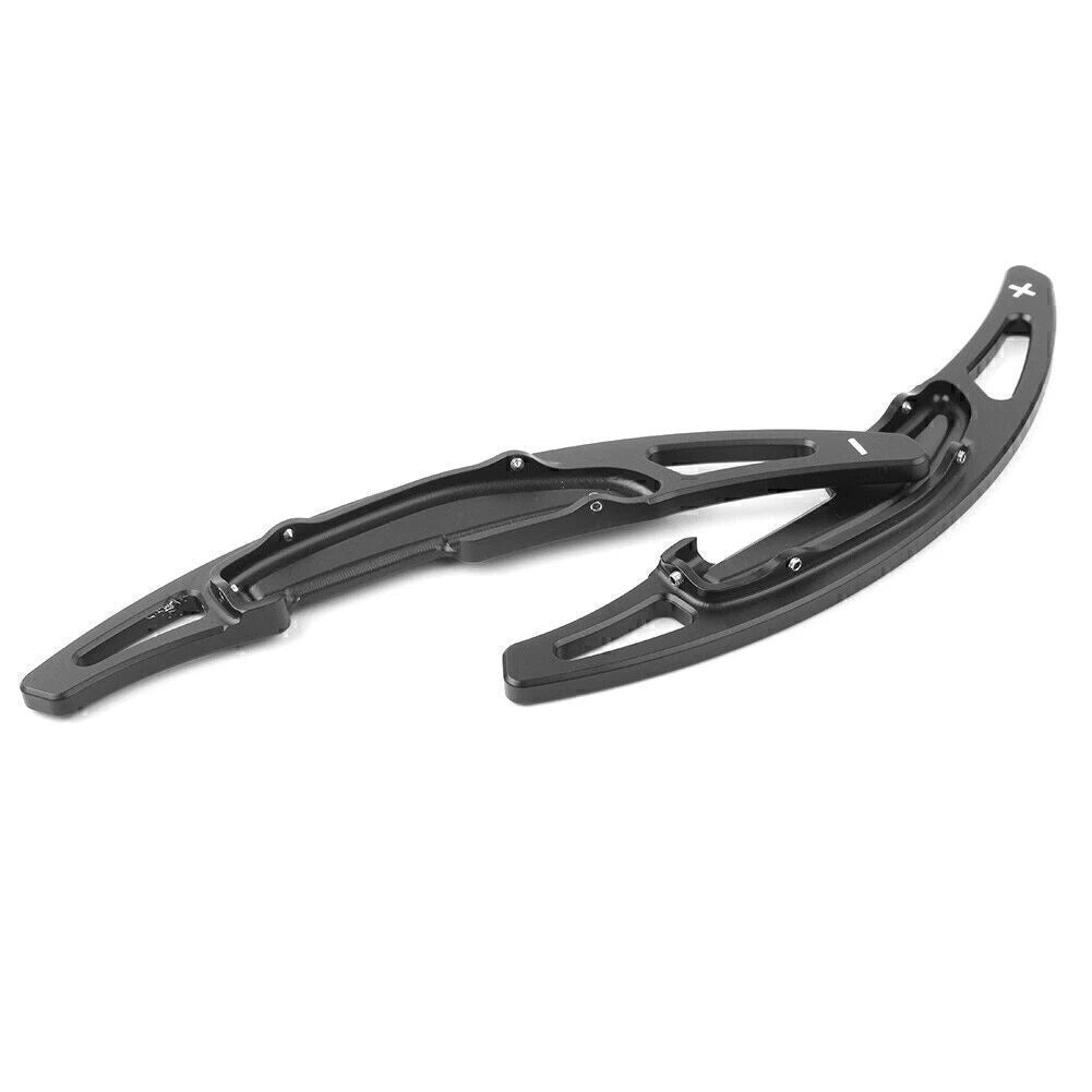 2 x Black Steering Wheel Shift Paddle Shifters for BMW M2 M3 M4 M5 M6 X5M