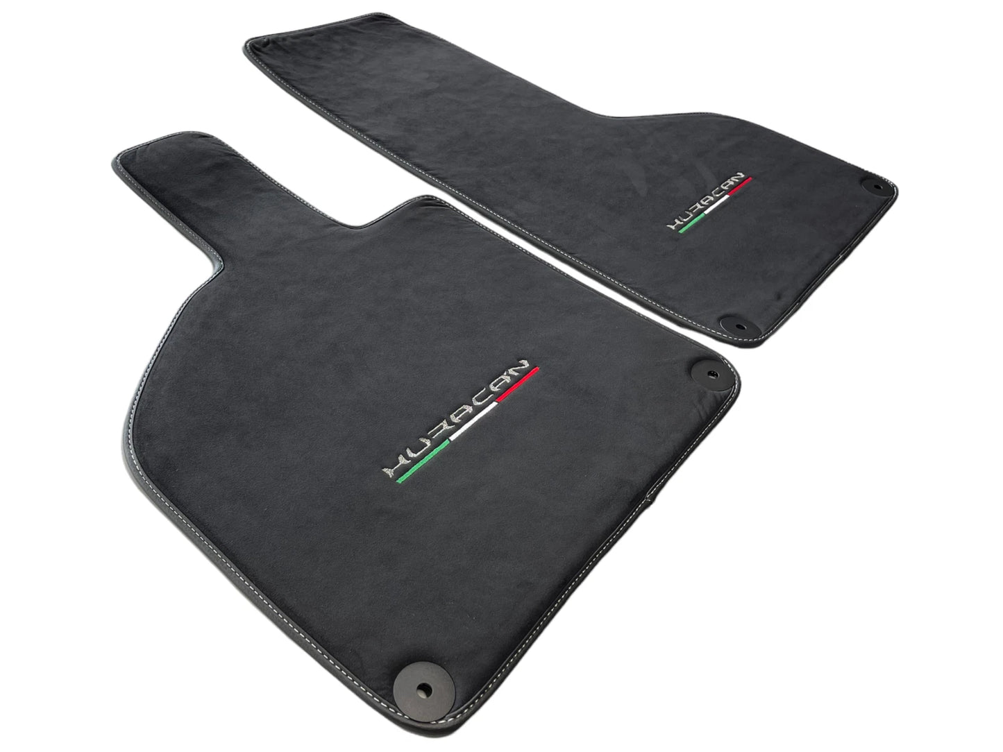 Floor Mats for Lamborghini Huracan Coupe Alcantara Leather LHD (2014-2023)