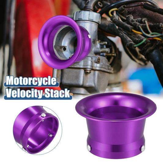 55mm Velocity Stack Carb Carburetor Air Filter Funnel for Motorcycle