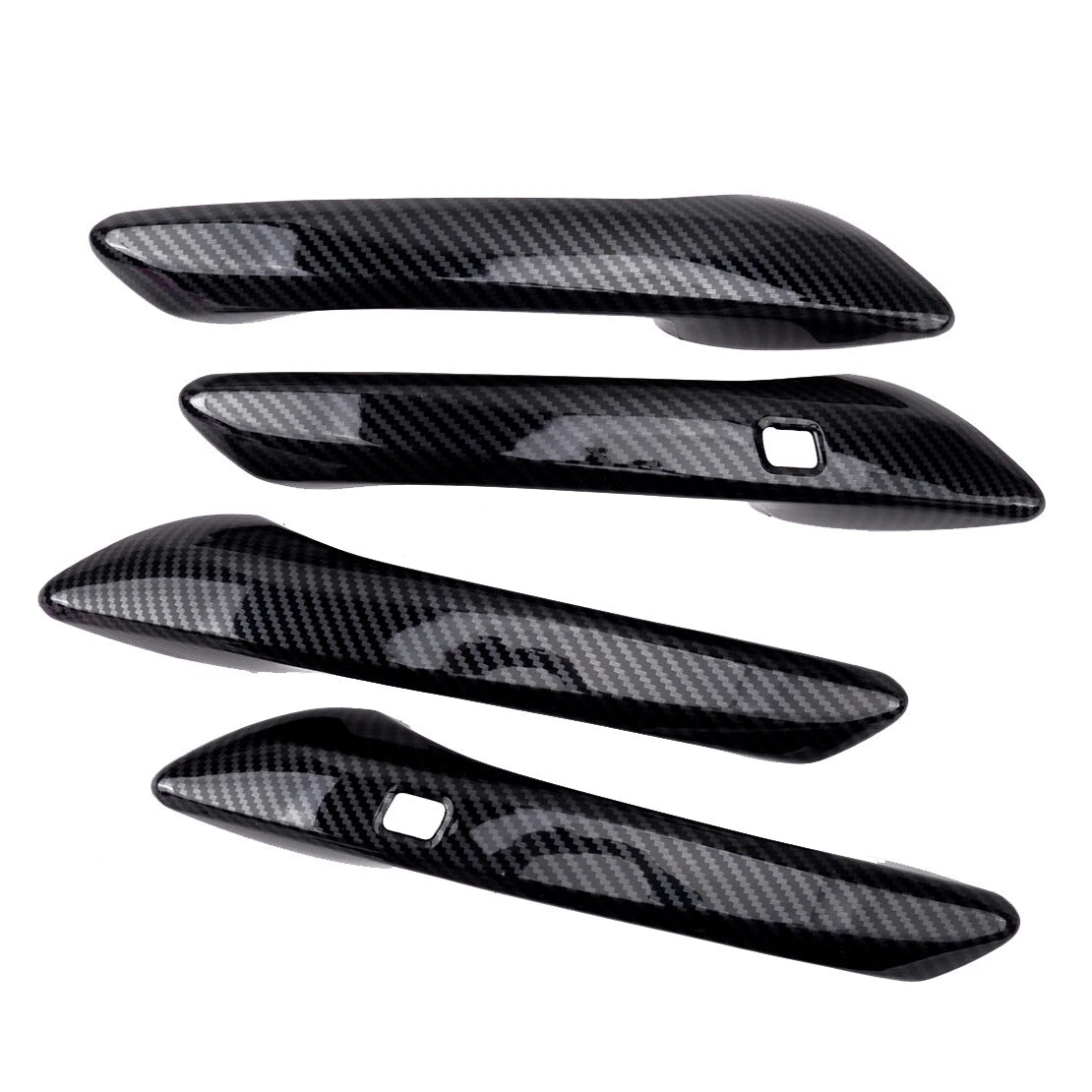 Carbon Fiber ABS Door Handle Cover Trim for Hyundai Sonata (2020)
