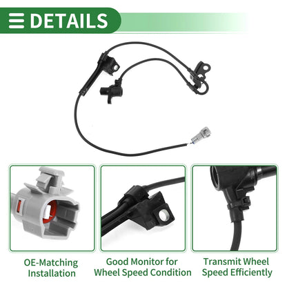 ABS Wheel Speed Sensor for Toyota Matrix (2003-2008)