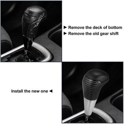 Gear Shift Knob / Carbon Fiber Pattern Black / for Toyota Tundra