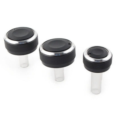 3 x A/C Control Knob Switch Panel for VW Golf MK4, Passat B5, Bora (1998-2006)