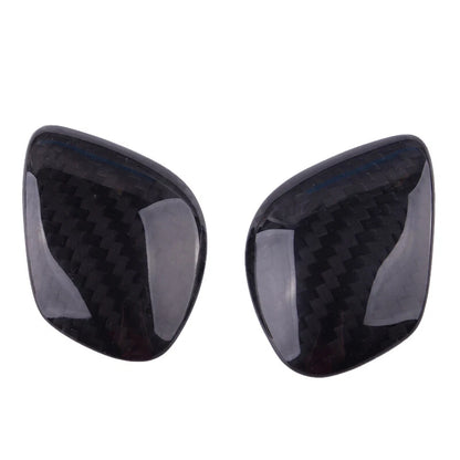 Carbon Fiber Black Shift Knob Emblem for Volkswagen Golf Tiguan CC (2006-2023)