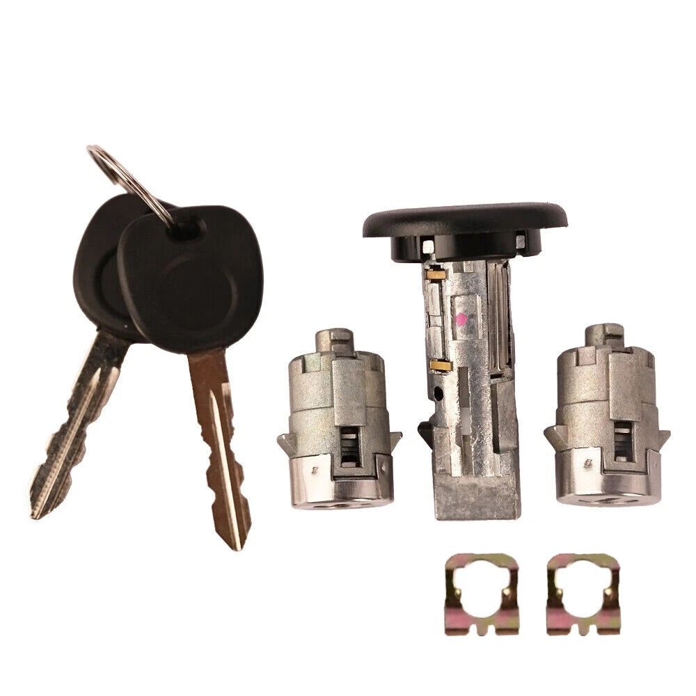 Ignition Switch & Door Lock Cylinders 2 x Keys for Chevy GMC H2 (2002–2009)