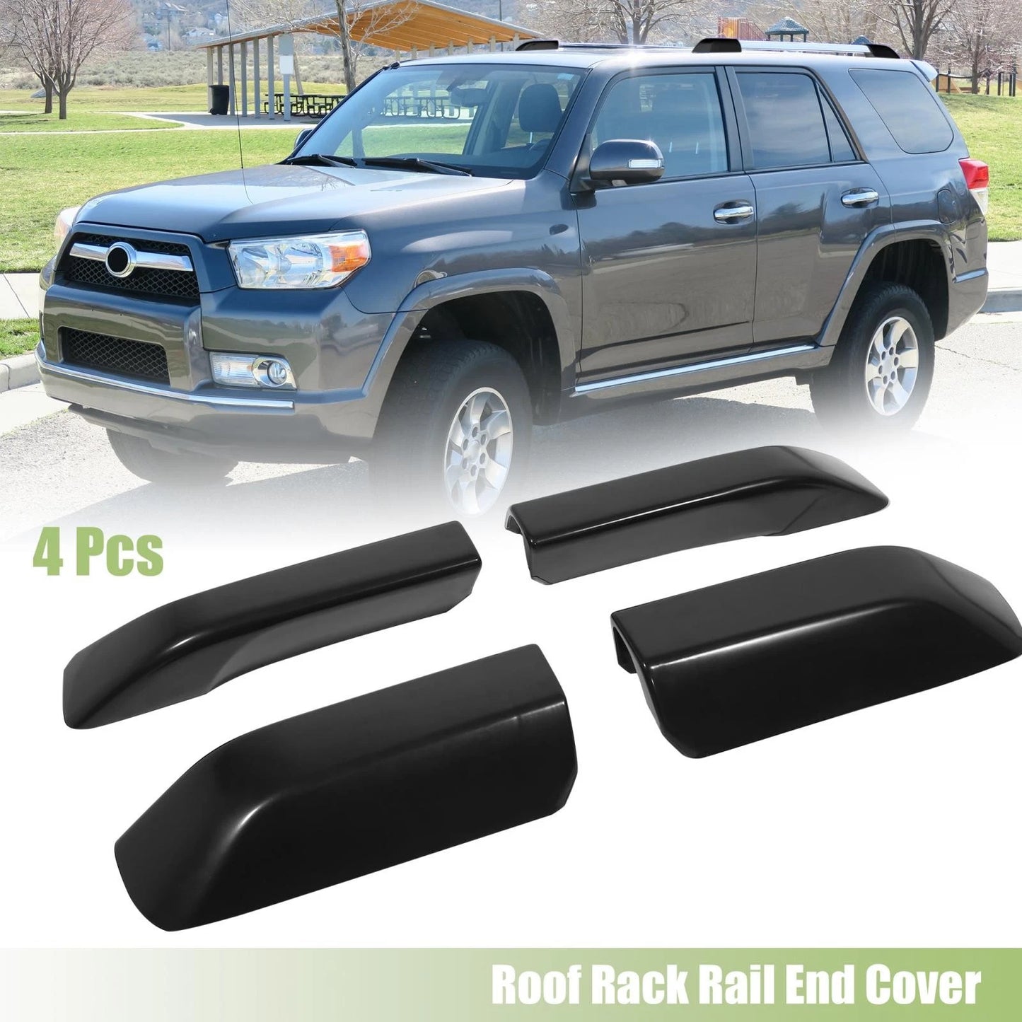4pcs Roof Rack Rail Cover for Toyota 4Runner (2010-2019)