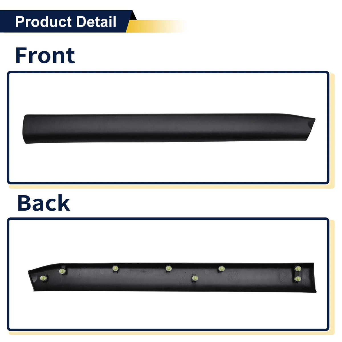 Lower Trim Door Side Front Right for Nissan Rogue (2008-2013)