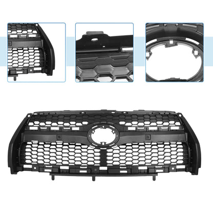Front Bonnet Bumper Grille for Toyota RAV4 2009-2012 Black
