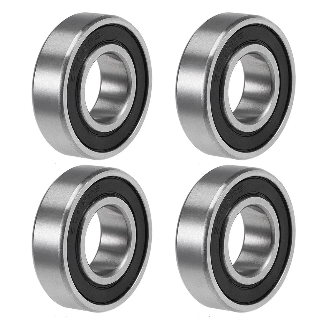Deep Groove Ball Bearings Z2 15x32x9mm Double Sealed Chrome Steel 4pcs