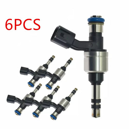 Set of 6 Fuel Injectors for Buick Cadillac Chevrolet GMC 3.6L V6 (2004-2012)