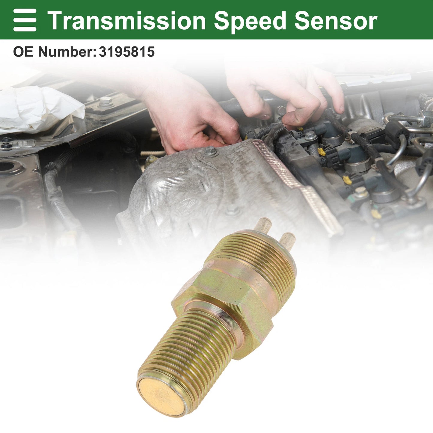 Transmission Speed Sensor for Volvo, DAF, Mercedes-Benz (2010-2023)