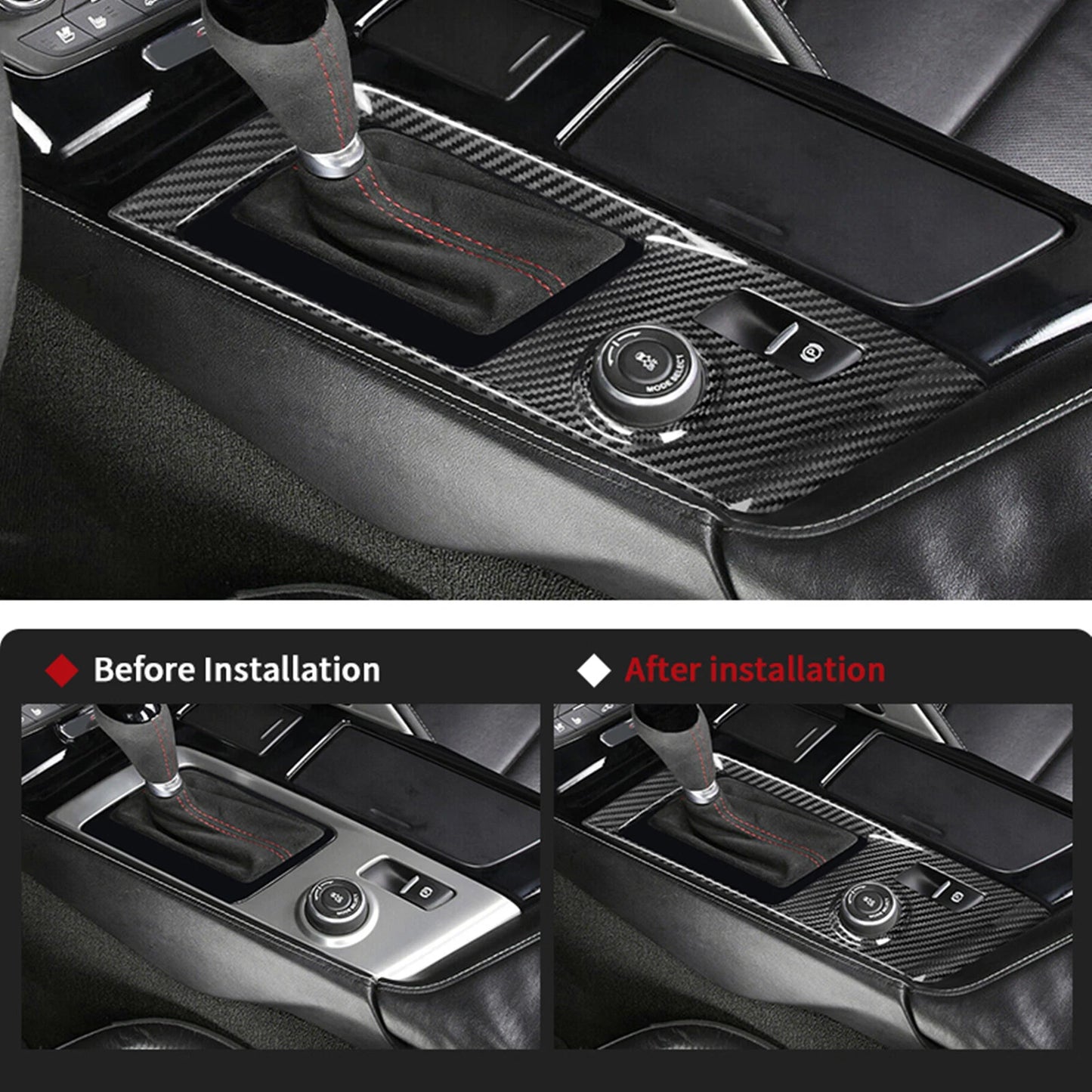 Central Control Gear Trim Cover for Chevrolet Camaro (2010-2015)
