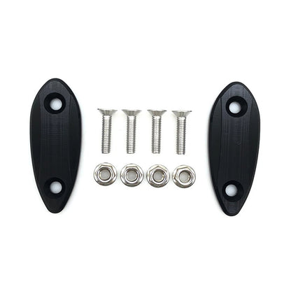 Rearview Mirror Block Off Base Plates for Kawasaki ZX25R ZX6R (2021-2023)