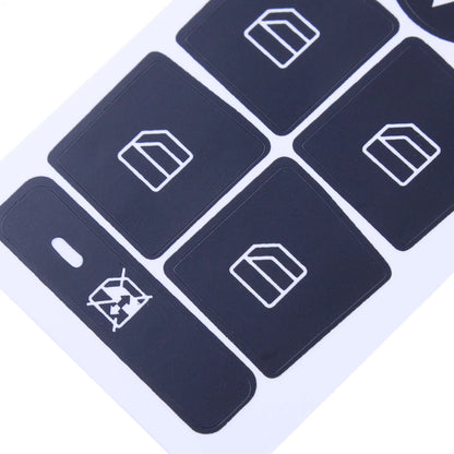 Window Switch Button Cover Set for Mercedes Benz