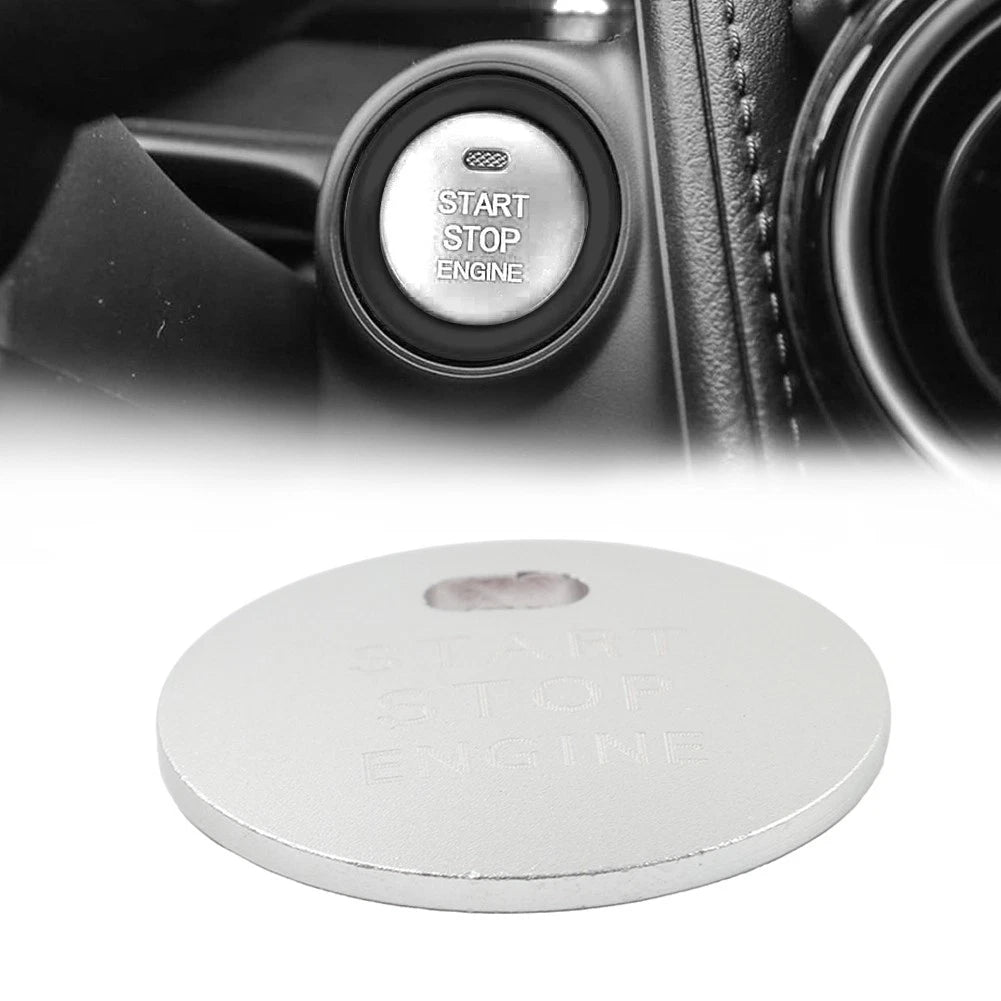 Silver Engine Start Push Button Cover Trim for Mazda 3 Axela 6 Atenza CX-5