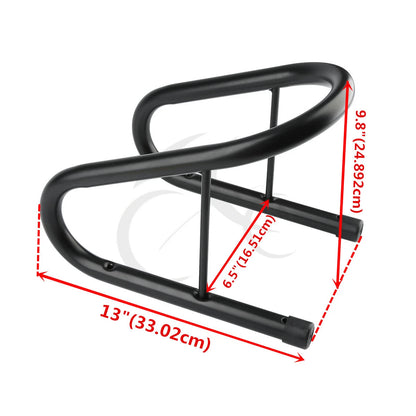 6.5" Motorcycle Wheel Chock for Scooter, Bike, Trailer, Truck Mount Tire