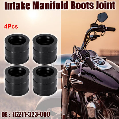 4 x Carburetor Intake Manifold Boot Joint for Honda CB500K (1971-1973)