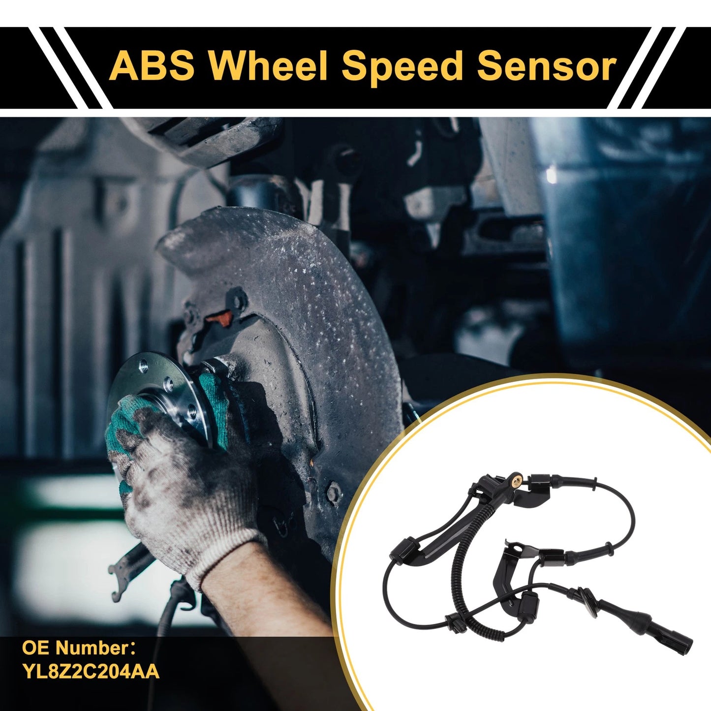 ABS Wheel Speed Sensor for Ford Escape (2001-2008) 1 x Right Front