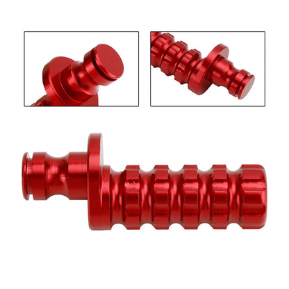 CNC Shifter Pedal Extension Red for Aprilia RS660, Guzzi V100, MV Agusta (2021-2023)