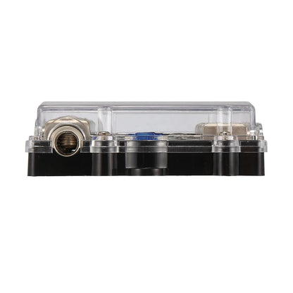4 Way Fuse Holder Distribution Block w/ 60 Amp Mini ANL Fuse for Car