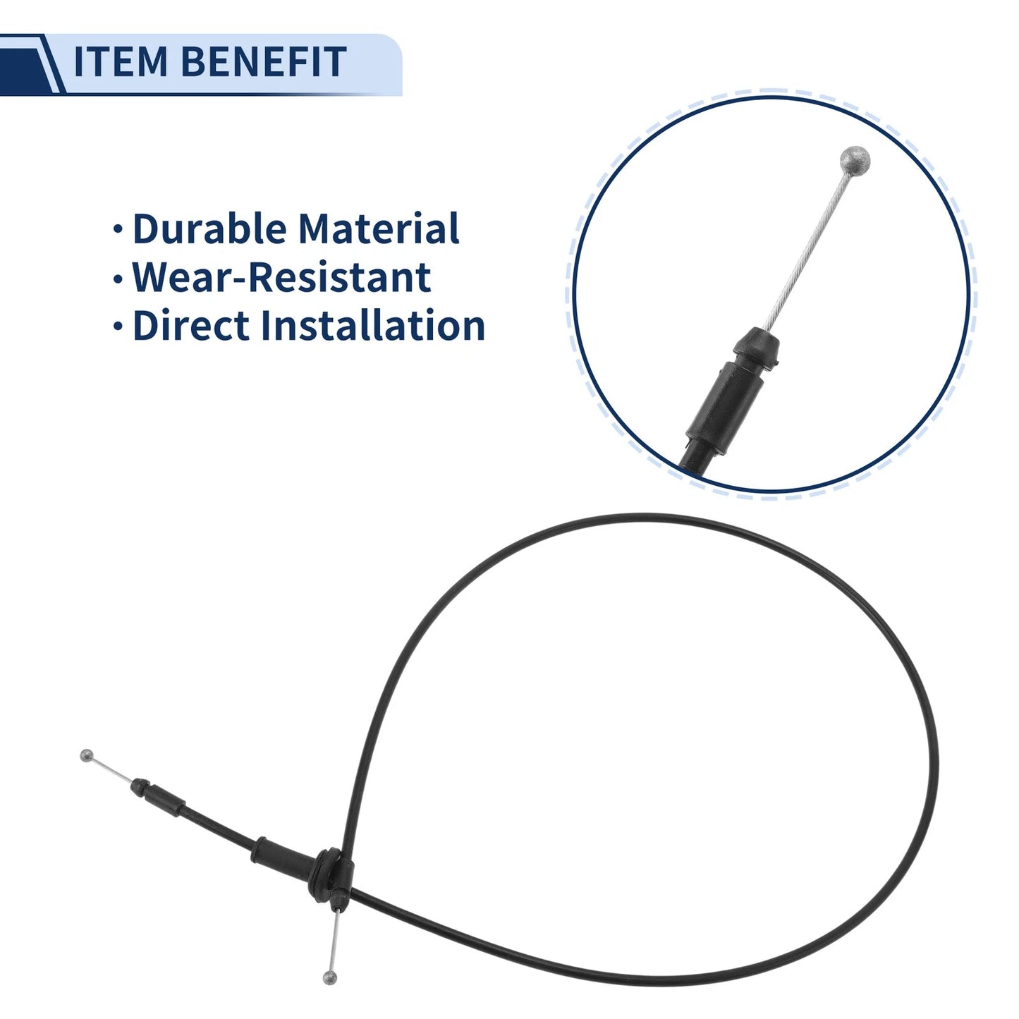 Hood Latch Release Cable for KIA RIO (2006-2011)