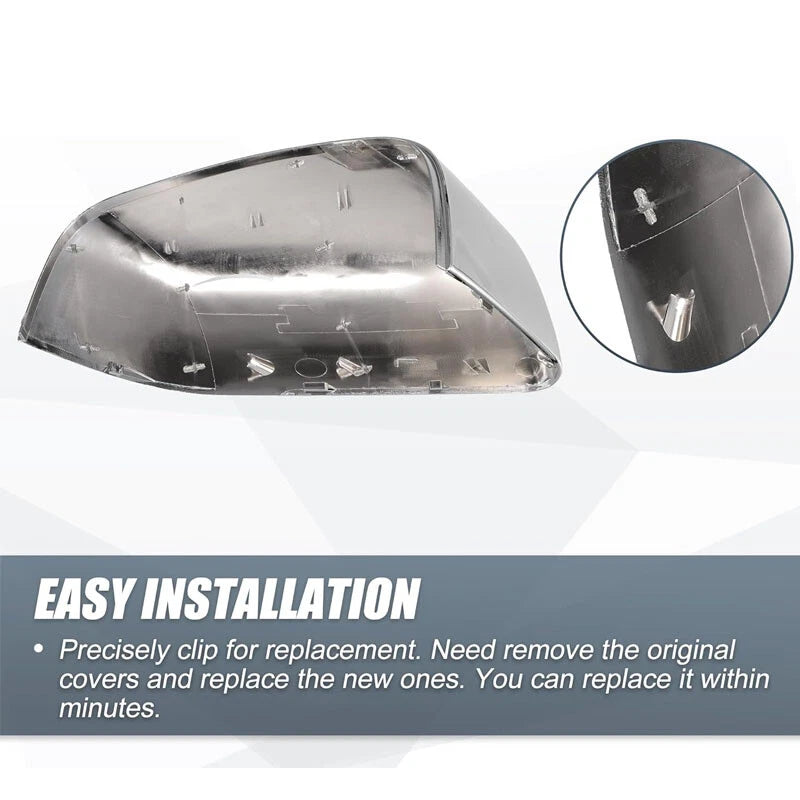 Left Side Mirror Cover Cap for Land Rover LR2 LR4 2010-2014 (2010-2014)