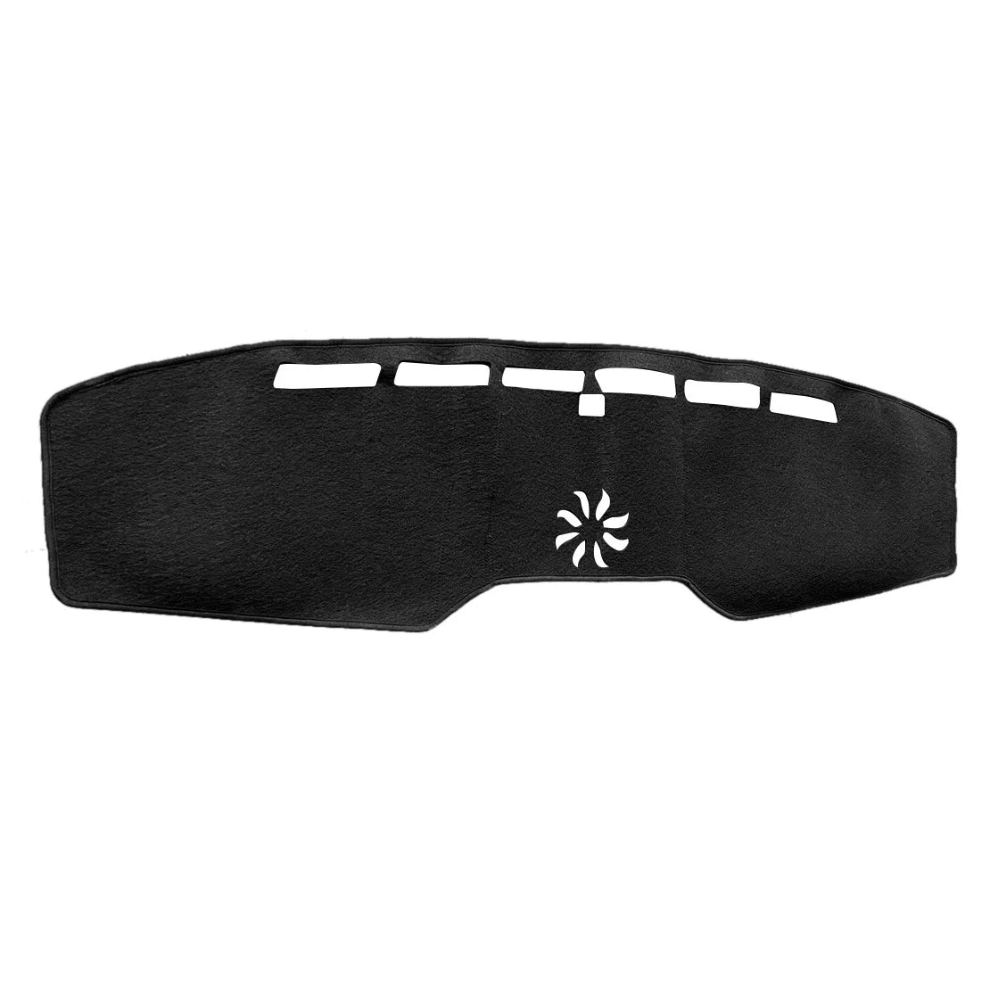Black Dashboard Cover Mat for Ford Mustang