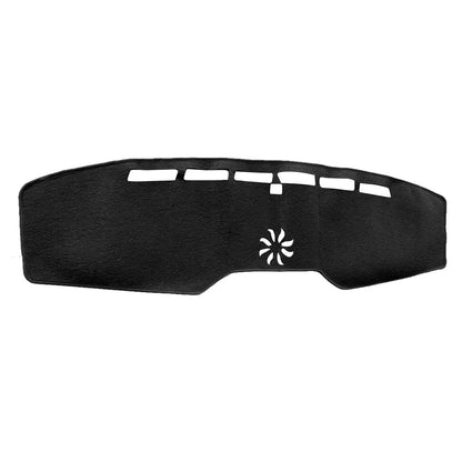 Black Dashboard Cover Mat for Ford Mustang