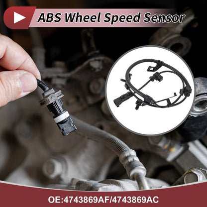 ABS Wheel Speed Sensor for Dodge Journey Rear Left (2009 - 2019)