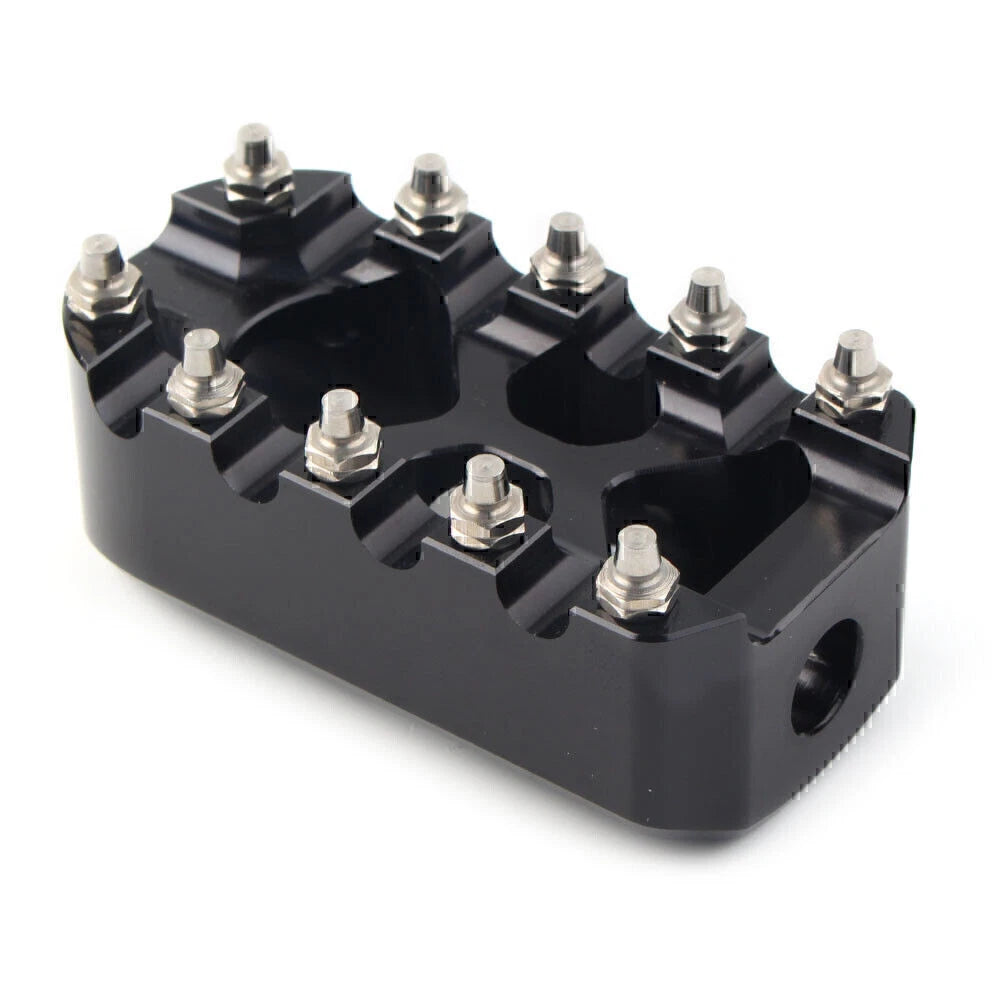 Universal Black Anti-Skid Gear Brake Shift Peg Pedals for Harley