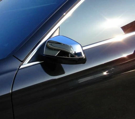 Chrome Side Door Mirror Covers for BMW 5 Series F10 (2011-2016)