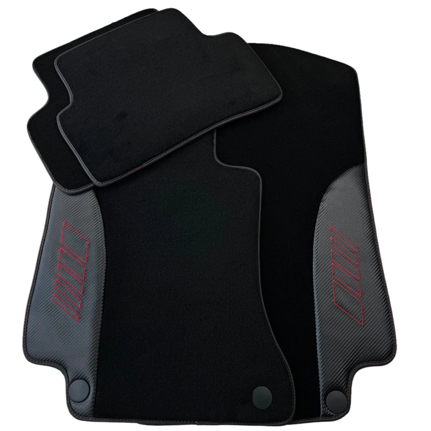 Floor Mats for Mercedes Benz A W177 Hatchback Hybrid 2019-2023 Carbon ER56