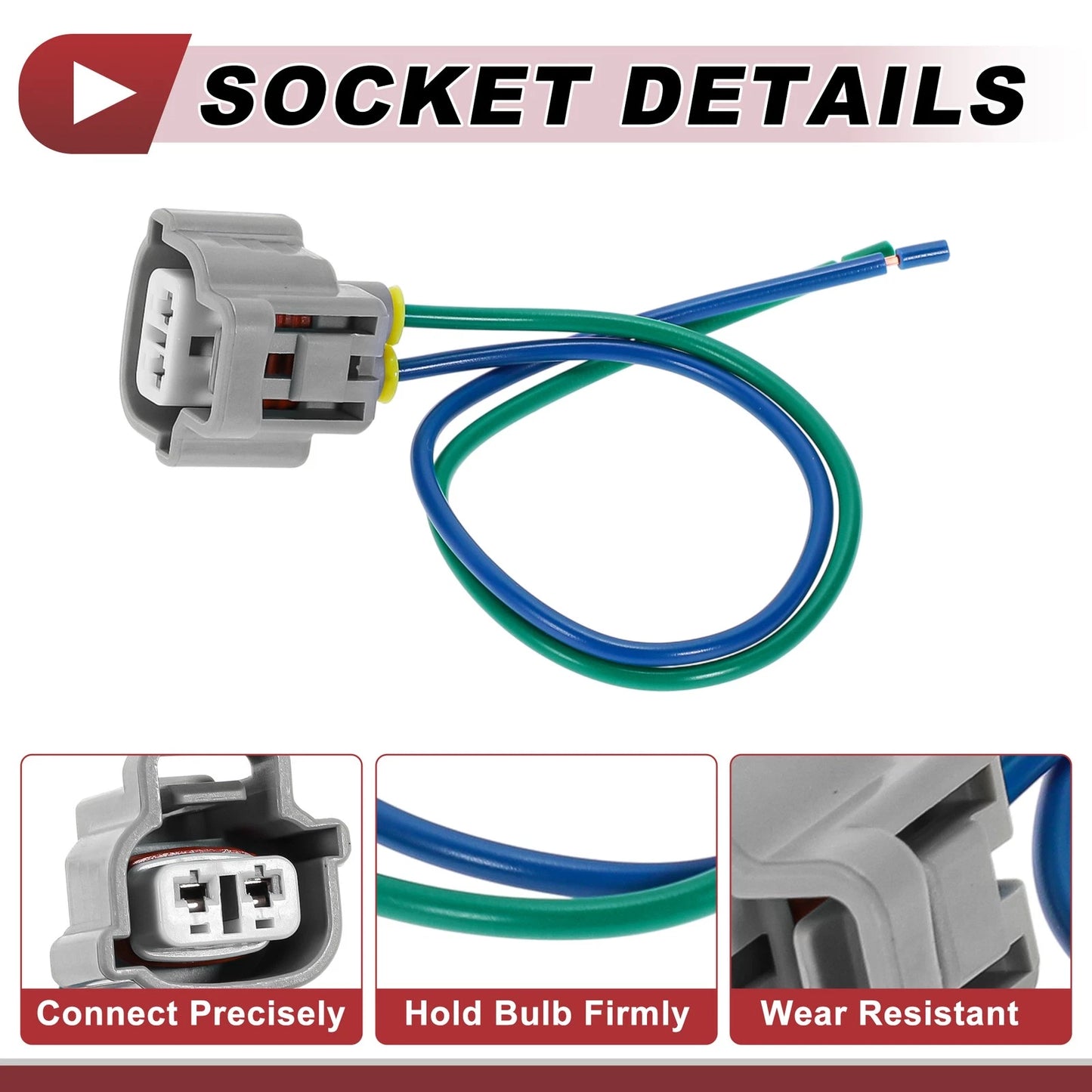 Turn Signal Light Socket Wiring for Toyota 4Runner (2003-2023)