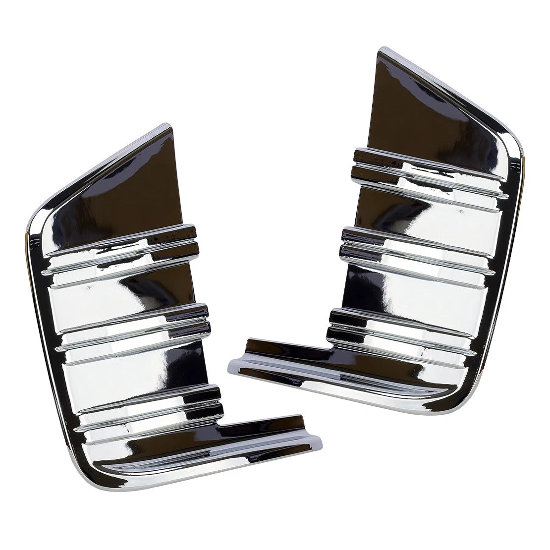 Chrome Front Fog Light Cover Trim for Chevrolet Silverado 1500 (2019-2022)