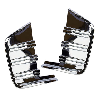 Chrome Front Fog Light Cover Trim for Chevrolet Silverado 1500 (2019-2022)