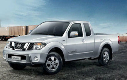 2 x Carbon Door Handle Bowl Covers for Nissan Navara D40 (2005-2014)