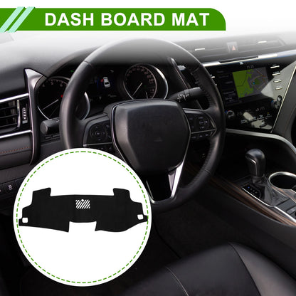 Dashboard Cover Mat for Toyota Camry 2017-2024 Sun Protector Black