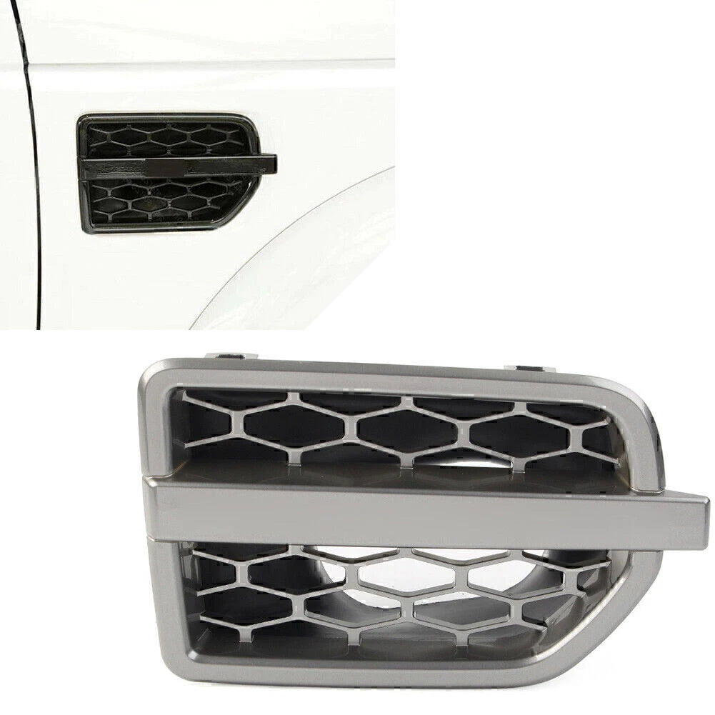 Gray Right Front Grille Air Intake Vent for Land Rover LR4 (2010-2016)