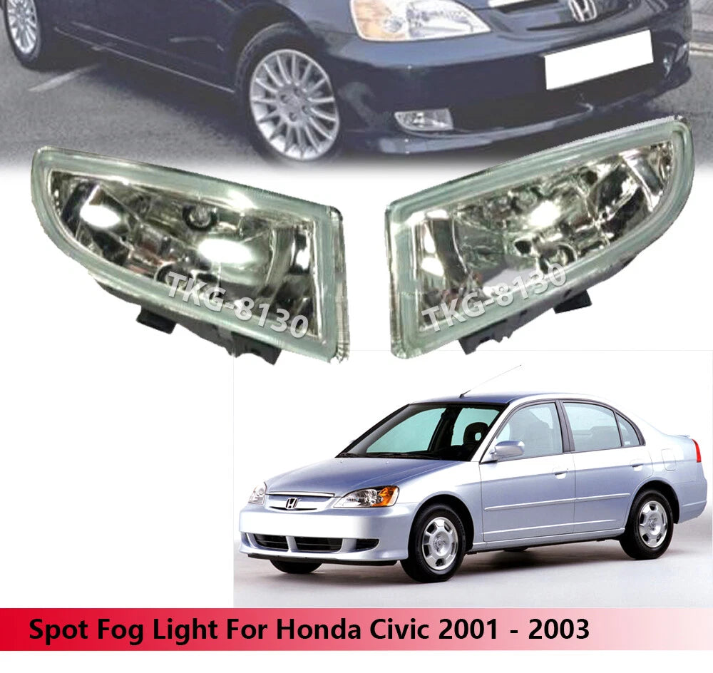 Fog Light Lamp Kit for Honda Civic (2001-2003)