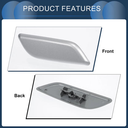 Front Right Washer Nozzle Cover for Honda Accord VIII 2011-2013 Silver