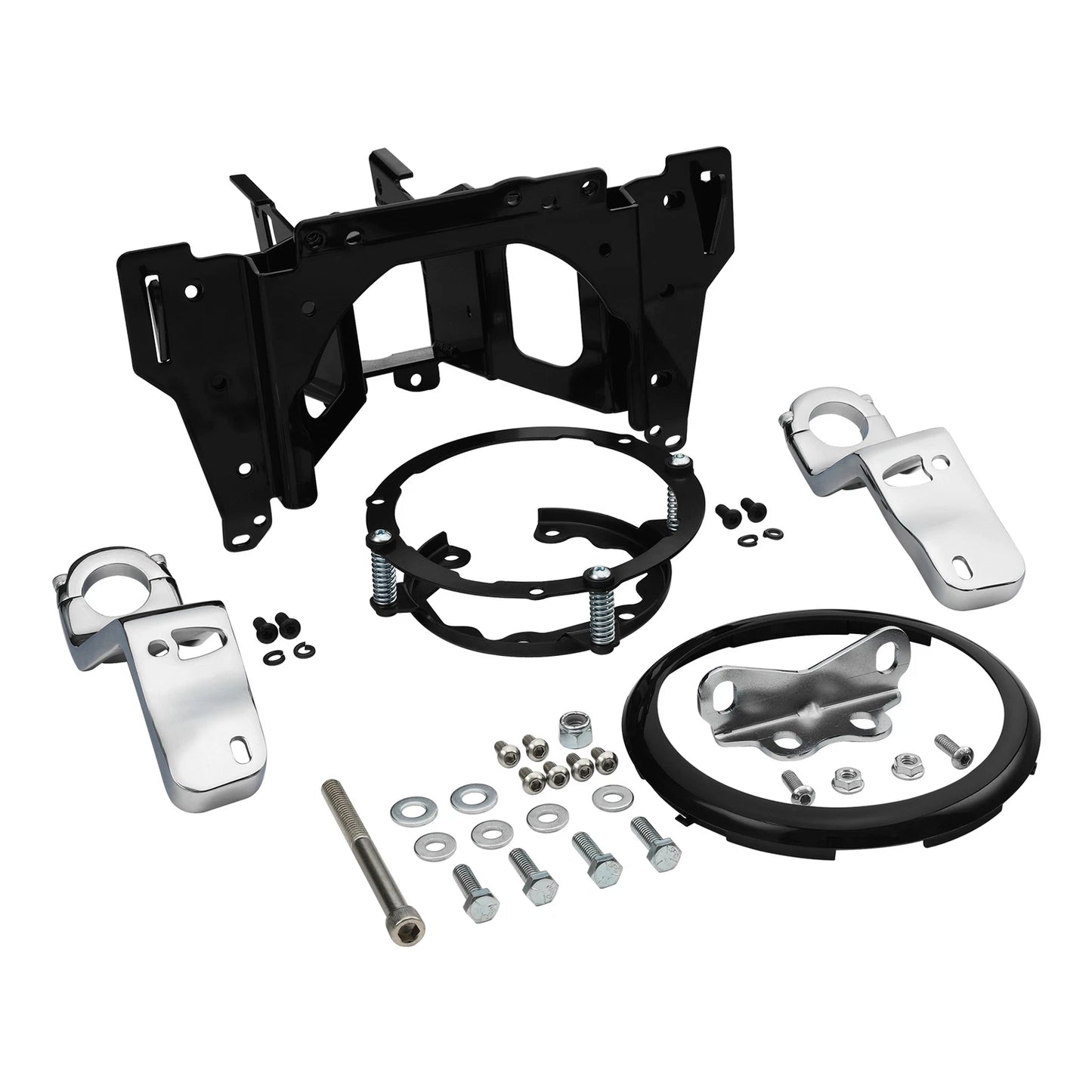 Headlight Fairings Windshield Mount Brackets for Harley Low Rider ST (2022-2025)