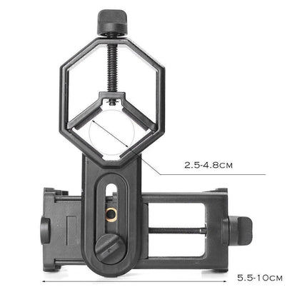 Universal Cell Phone Adapter Mount for Spotting Scope, Telescope, Microscope