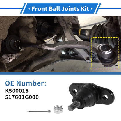 Front Lower Ball Joints for Hyundai Accent (2005-2010)