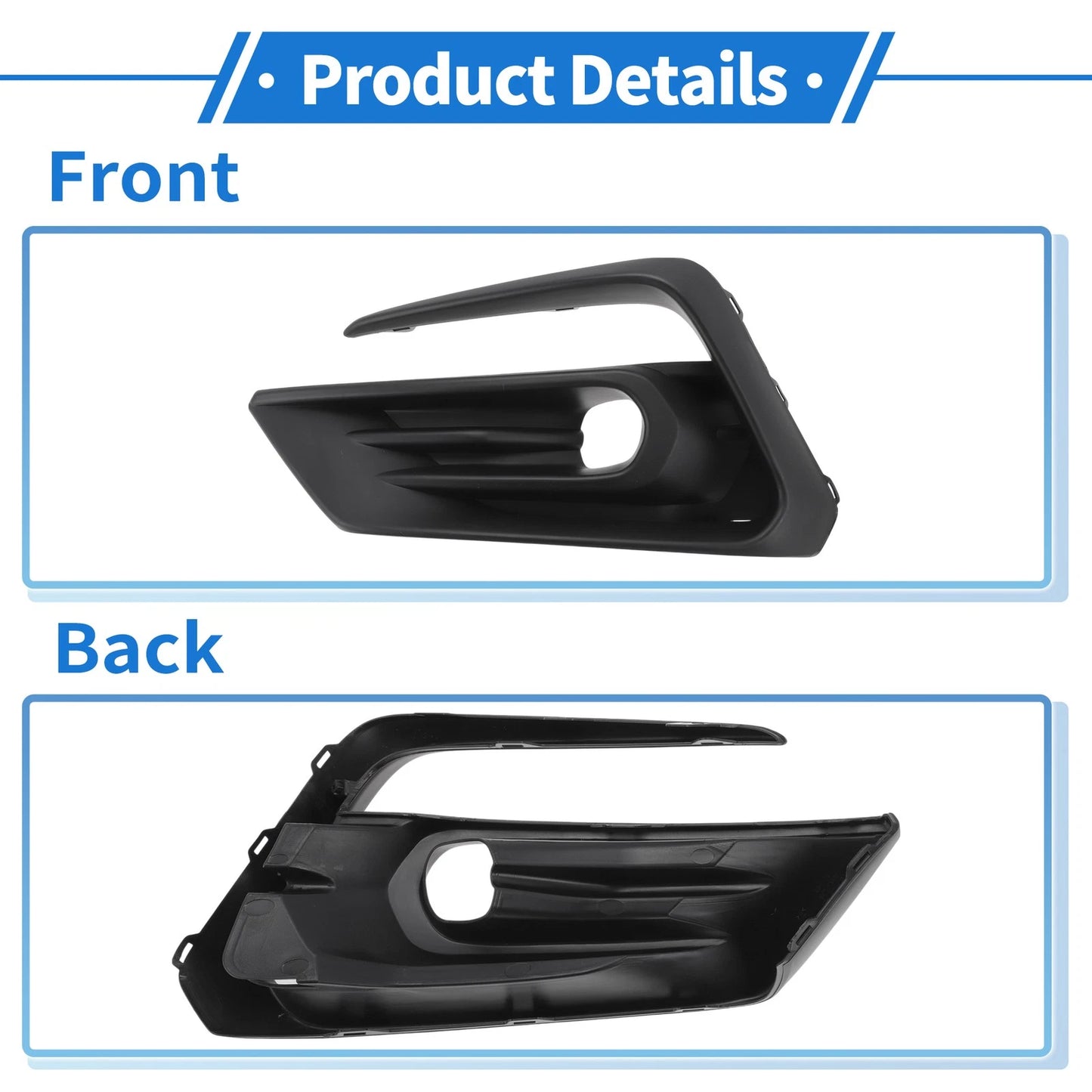 Front Left Fog Light Grill for Honda Fit (2020-2023)
